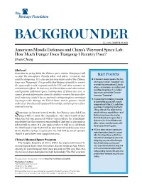 BACKGROUNDER No