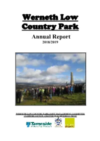 Werneth Low Country Park Annual Report 2018/2019