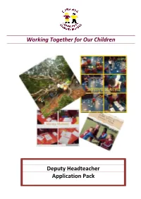 Working Together for Our Children Deputy