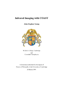 Infrared Imaging with COAST