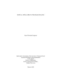 Digital Approaches to Troubadour Song