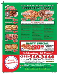 Download Full Menu (Pdf)