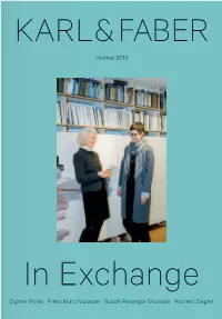 Journal 2019 Sigmar Polke · Franz Marc Museum