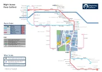 Night Buses from Catford