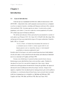 Chapter 1: Introduction 1