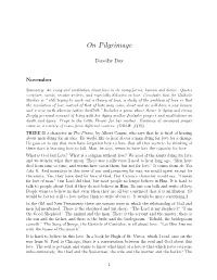 On Pilgrimage