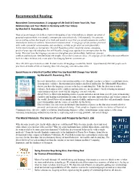 Recommended Reading