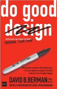 Do Good Design: How Designers Can Change the World