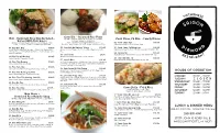Hours of Operation Lunch & Dinner Menu 248-591-4941