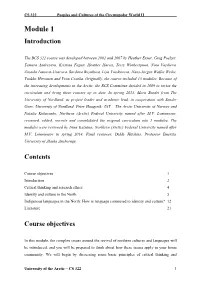 Module 1: Introduction
