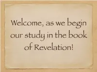 Revelation Notes