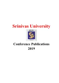 Srinivas University