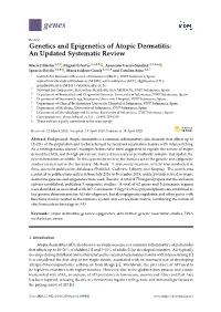 Genetics and Epigenetics of Atopic Dermatitis: an Updated Systematic Review
