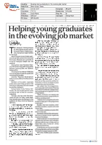 In the Evolving Job Market