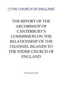 The Report of the Archbishop of Canterbury's Commission