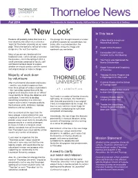 Thorneloe Newsletter 2014