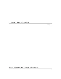 Twelf User's Guide