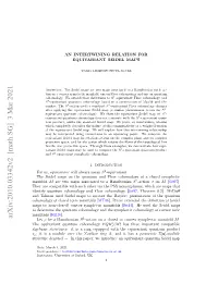 AN INTERTWINING RELATION for EQUIVARIANT SEIDEL MAPS 3 Cohomology of the Classifying Space of S1