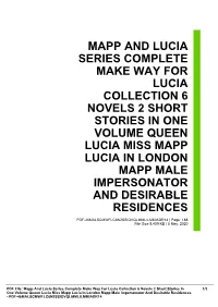 Mapp and Lucia Series Complete Make Way for Lucia Collection 6