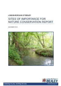 Sites of Importance for Nature Conservation (SINC) Within the Borough