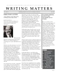 WRITING MATTERS James L