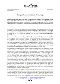 Blancpain Ocean Commitment Partnerships