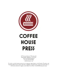 Coffeehousepress.Org