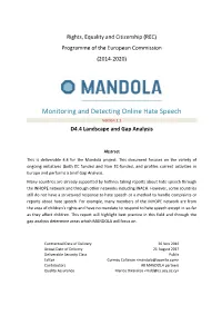 D4.4 Landscape and Gap Analysis FINAL After QA