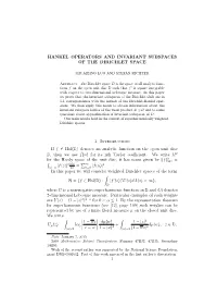 Hankel Operators and Invariant Subspaces of the Dirichlet Space