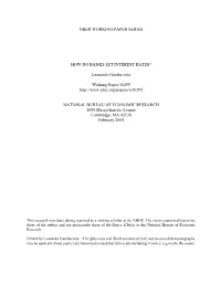 How Do Banks Set Interest Rates?