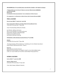 AMEMG 2019 Program