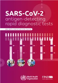 Antigen-Detecting Rapid Diagnostic Tests