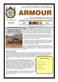 Battle of Chora the Great Game & Task Force Uruzgan