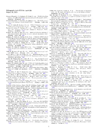 Bibliography from ADS File: Cayrel.Bib June 27, 2021 1
