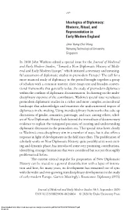 Ideologies of Diplomacy: Rhetoric, Ritual, and Representation in Early Modern England