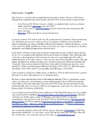 Long Bio, Website 6.13