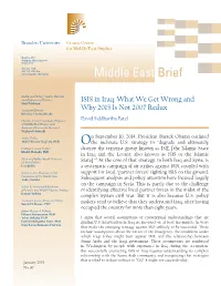 READ Middle East Brief 87 (PDF)