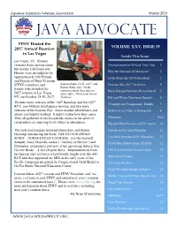 Winter 2018 JAVA ADVOCATE