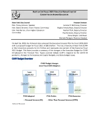 CUNY Budget Overview