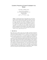Geometric Properties of Central Catadioptric Line Images