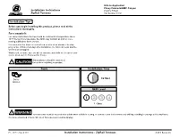 Installation Tips Tools Installation Time Skill Level