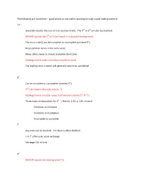 Part-Writing Guidelines