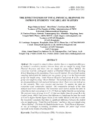 The Effectiveness of Total Physical Response to Improve Students’ Vocabulary Mastery