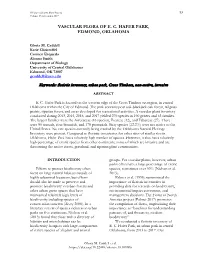 Oklahoma Native Plant Record, Volume 17, Number 1, December
