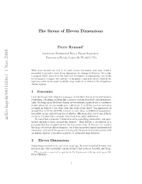The Sirens of Eleven Dimensions