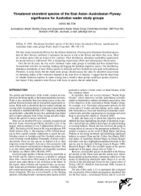 Australasian Flyway: Significance for Australian Wader Study Groups