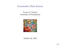 Econometric Data Science