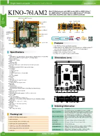 Mini-ITX Motherboard, with AMD Socket AM2 for AMD