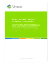 Sharepoint Alternative V2