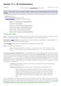 Daniel 11:1-19 Commentary
